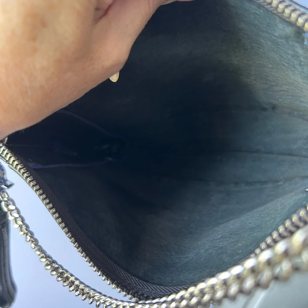 Botkier New York Royal Blue Pebbled Leather Crossbody Bag